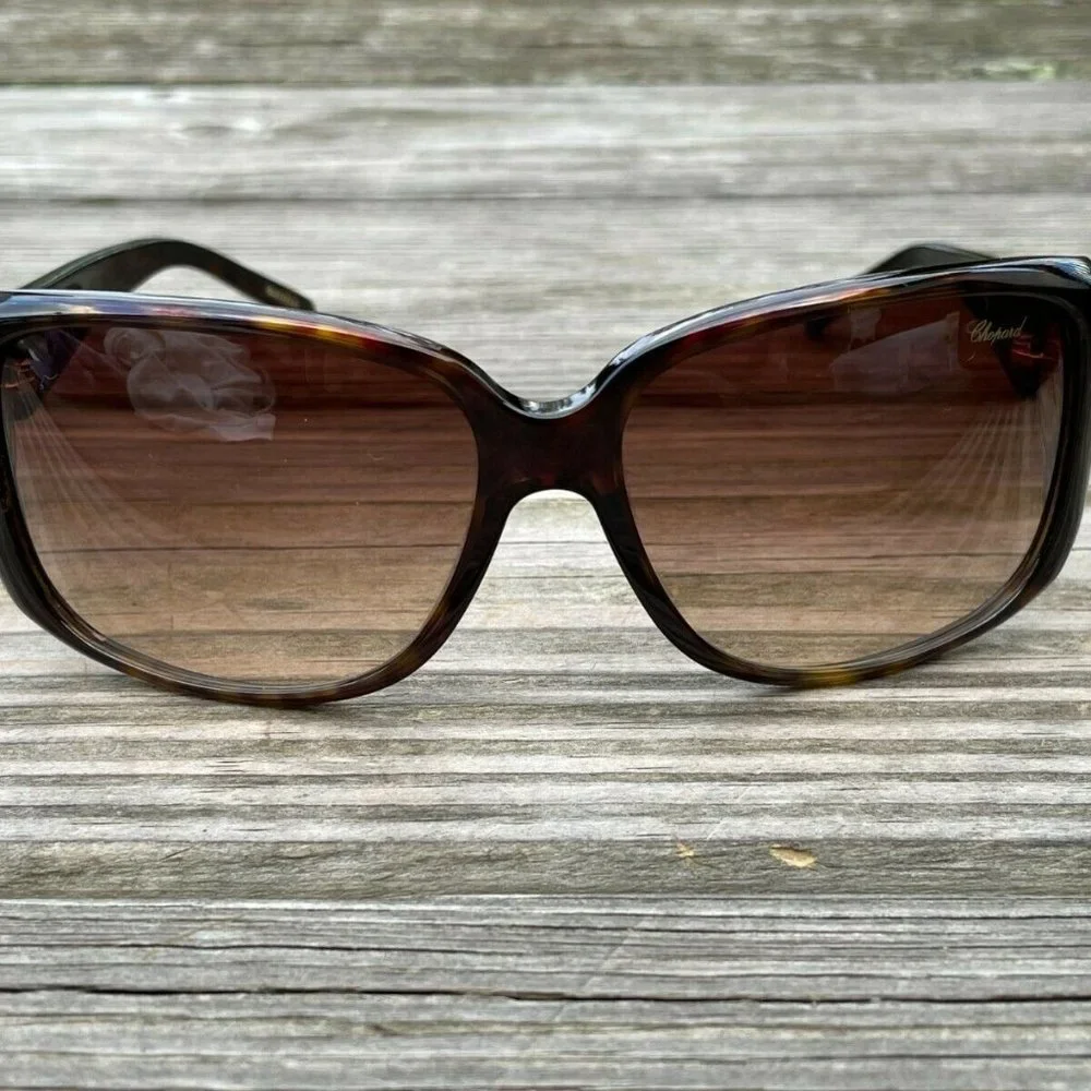 Chopard Women’s Brown Gradient Oversized Sunglasses